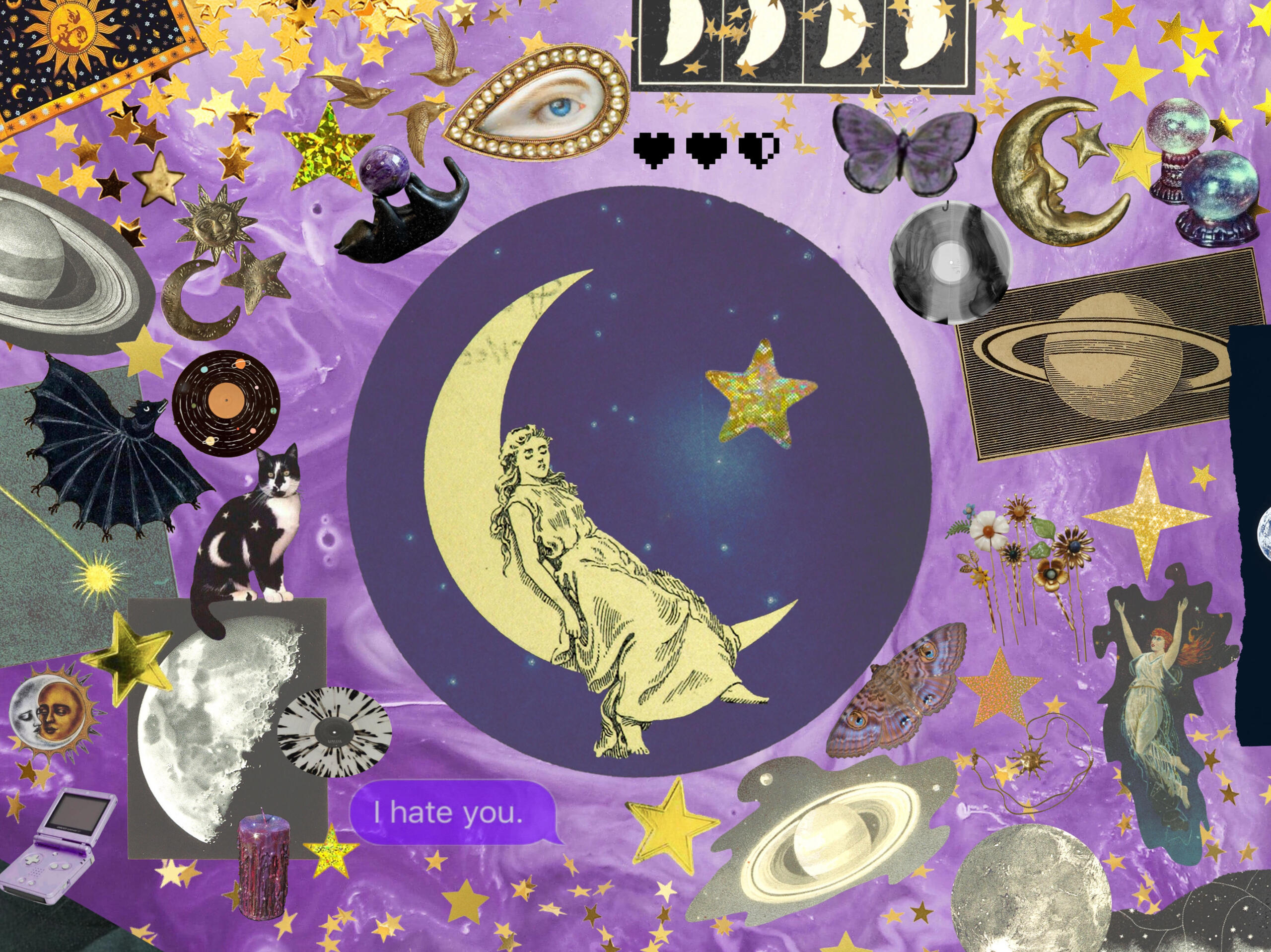 Girl in the Moon